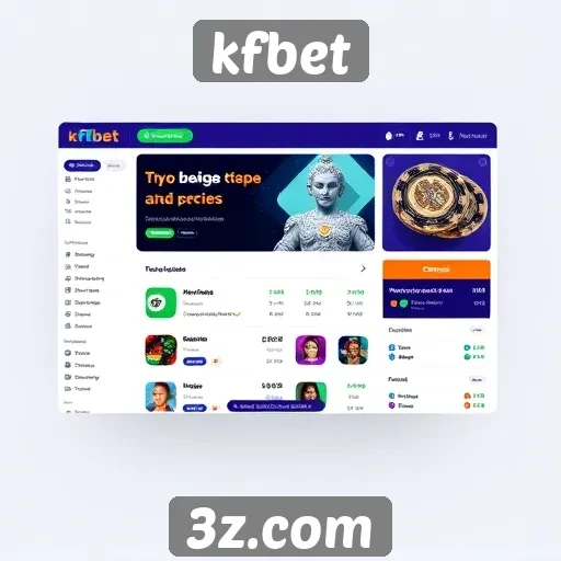Interface do kfbet é intuitiva e acessível
