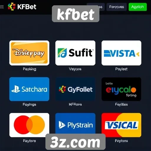 Métodos de pagamento disponíveis no kfbet